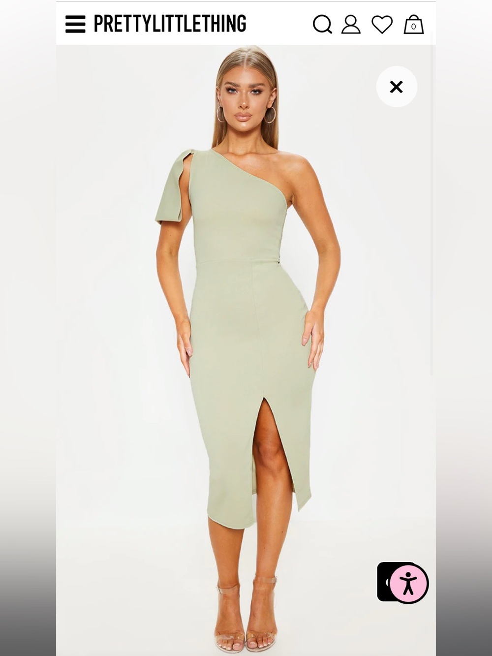Mint Green Midi Dress